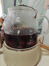 World Kitchen康寧養生壺全玻璃恒溫壺煮茶壺煮茶器1L辦公室家用花茶壺燒水壺電熱水壺（升級茶漏款+全玻璃蓋） 曬單實(shí)拍圖