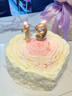 知印情侶女神限定生日蛋糕禮物同城配送動(dòng)物淡奶油女新鮮全國送愛(ài)人 愛(ài)心蛋糕浪漫幸福 8英寸（適合2-6人） 曬單實(shí)拍圖