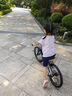 KinderKraftKK兒童自行車(chē)超輕4-6-12歲學(xué)生單車(chē)男女孩生日禮物山地車(chē)18寸紫 曬單實(shí)拍圖