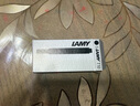 凌美（LAMY）鋼筆墨水芯 配件墨膽墨囊T10 黑色5支一盒 一次性使用便捷 德國進(jìn)口 曬單實(shí)拍圖