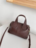 viney牛皮包包女包大容量手提通勤單肩斜挎包生日禮物高級感送女友老婆 曬單實(shí)拍圖
