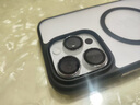 藍猩先生適用蘋(píng)果16pro/16promax鏡頭膜iPhone16Pro后置攝像頭藍寶石膜 高清耐磨耐刮 鈦銀 曬單實(shí)拍圖