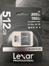 雷克沙（Lexar）512GB TF(MicroSD)存儲卡 V30 4K 讀205MB/s 無(wú)人機運動(dòng)相機Pocket3官方推薦內存卡(SILVER PLUS) 曬單實(shí)拍圖