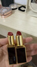 TOM FORD黑管TF口紅16啞光斯嘉麗紅唇膏 化妝品生日禮物女送女友 曬單實(shí)拍圖