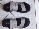 木林森男士真皮涼鞋2026新款夏季運動(dòng)款高端外穿涼拖兩用開(kāi)車(chē)沙灘鞋男款 灰色 運動(dòng)鞋碼，腳寬胖選大一碼 40 曬單實(shí)拍圖