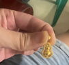 中鑫珠寶福來運轉(zhuǎn)古法黃金葫蘆吊墜旋轉(zhuǎn)葫蘆掛墜足金999項鏈男女 8g 曬單實拍圖