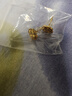 周大福爆閃愛(ài)心四葉草黃金耳釘耳飾(工費(fèi)380)約2.9g EOF1832 曬單實(shí)拍圖