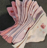 棉十三兒童襪子中筒襪女寶可愛(ài)女孩大童潮新疆棉10A抗菌防螨青少年童襪 曬單實(shí)拍圖