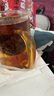 雅集筑茗玻璃茶杯茶水分離玻璃杯帶蓋帶玻璃內(nèi)膽辦公家用耐熱泡茶杯 曬單實(shí)拍圖