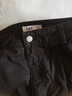 森馬（Semir）休閑褲女純棉打褶闊腿褲腰帶秋復(fù)古磨毛長(zhǎng)褲顯腿長(zhǎng)101524127005A 曬單實(shí)拍圖