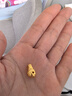中國黃金（CHINA GOLD）黃財神鴻運招財時尚手鏈女白水晶足金手串紀念日生日禮物送女朋友 重量約2.9g-3.3g【活動定制款不支持7天無理由退換貨】 曬單實拍圖