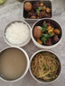 泰福高（TAFUCO）飯盒上班族帶飯餐盒316不銹鋼碗帶蓋便攜微波便當盒食堂打飯T5392 曬單實(shí)拍圖