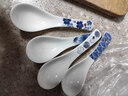 美廚（maxcook）飯勺湯勺 陶瓷勺餐勺湯匙勺子日式小勺調羹5.5英寸4個(gè)裝 MCCU4520 曬單實(shí)拍圖