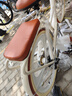飛鴿（FLYING PIGEON）自行車(chē)成人通勤車(chē)自行車(chē)學(xué)生單車(chē)成人自行車(chē)通勤自行車(chē)女士自行車(chē) 豪華奶油米|6速|(zhì)一體輪+禮包 24寸適合150-170cm 曬單實(shí)拍圖