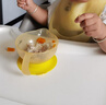 小熊（Bear）寶寶輔食碗嬰兒專用新生兒喂水學(xué)吃飯訓(xùn)練研磨碗吸盤防摔防燙 曬單實拍圖