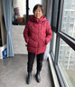 唐致中老年羽絨服女短款新中式國風(fēng)加厚媽媽冬裝老人奶奶太太冬季外套 棗紅 3XL 【建議121-135斤】 曬單實(shí)拍圖