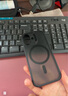 億色（ESR）適用iPhone17手機殼蘋(píng)果17保護套磁吸殼相機按鍵全包硅膠邊超薄氣囊防摔高級感男女黑邊半透黑 曬單實(shí)拍圖