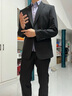 HLA海瀾之家西服套裝男春秋輕商務(wù)經(jīng)典系列西裝套裝男 曬單實(shí)拍圖