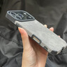 俏皮畫適用iPhone17ProMax手機(jī)殼新款磨砂皮質(zhì)全包防摔蘋果17Air保護(hù)套輕奢時(shí)尚簡約素皮蘋果17pro保護(hù)殼 【蒼嶺綠純色翻毛皮】 iphone 17 Pro Max 曬單實(shí)拍圖