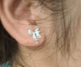 念芙999純銀足銀蝴蝶結星星耳釘小眾耳環(huán)2025新高級感耳飾女螺絲扣 蝴蝶結星星耳釘【999足銀】螺絲扣款 曬單實(shí)拍圖