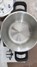 榮事達高壓鍋防爆304不銹鋼家用燉肉燃氣電磁爐通用壓力鍋【單手開(kāi)合】 12重防爆【升級100kPa】 24cm 6L 曬單實(shí)拍圖