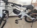 永久兒童自行車(chē)中大童6-12歲鎂合金變速山地車(chē)男女孩學(xué)生車(chē)22寸銀色 曬單實(shí)拍圖