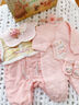 新生兒禮盒套裝嬰幼兒衣服出生女寶寶滿(mǎn)月見(jiàn)面送禮物高檔實(shí)用秋冬 三朵花開(kāi) 3-6個(gè)月 曬單實(shí)拍圖