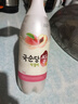 麴醇堂 水蜜桃味750mlx1瓶韓國瑪克麗米酒 夏季小甜酒 曬單實(shí)拍圖