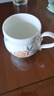 永豐源（auratic）月亮時(shí)光 310ml陶瓷中式茶杯陶瓷馬克杯家用 水杯辦公室喝茶杯 白色 310ml 曬單實(shí)拍圖