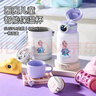 杯具熊（BEDDYBEAR） 兒童保溫杯316不銹鋼學(xué)生上學(xué)吸管杯大容量便攜水杯 圈圈艾莎公主-一杯兩蓋480ml 曬單實(shí)拍圖
