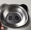 onlycook316不銹鋼寶寶輔食碗 兒童餐盤飯碗 卡通小碗嬰兒餐具餐盤-萌熊 曬單實拍圖