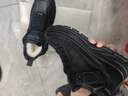 意大利風(fēng)GUCHU國際品牌輕奢棉鞋冬季真皮羊毛棉鞋男皮毛一體高幫休閑棉皮鞋加絨保暖防滑雪地靴男 黑色 44 曬單實(shí)拍圖