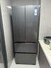 海爾（Haier）冰箱416升法式多門(mén)四開(kāi)門(mén)594mm超薄零嵌入式小戶(hù)型70cm寬一級能效黑金凈化風(fēng)冷無(wú)霜國家補貼20% 594mm超薄零嵌入式+母嬰三檔變溫+黑金凈化 曬單實(shí)拍圖