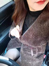 恒源祥皮草外套女顆粒羊剪絨羊羔毛中長(cháng)款領(lǐng)2024新款皮毛一體大衣顯瘦 咖啡色 M 108-119斤 曬單實(shí)拍圖
