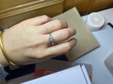 Grace Girl一克拉培育鉆石戒指女結定求婚鉆戒表白走心禮物送女友老婆 曬單實(shí)拍圖