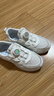回力（Warrior）小白鞋兒童運動(dòng)鞋休閑鞋男女童老爹鞋 WZ(CL)-0679 白色 34  曬單實(shí)拍圖