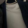 京東京造長(cháng)袖t恤男5A抑菌新疆棉圓領(lǐng)衣服男裝打底衫 白色 XL 曬單實(shí)拍圖