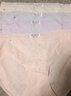 貓人內(nèi)褲女士純棉中腰無痕透氣10A全棉抗菌襠女生三角短褲不夾臀 曬單實拍圖