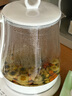 美的（Midea）養生壺大容量 煮茶器智能預約1.5L燒水壺 恒溫煮茶壺 辦公室電水壺 花茶壺 【店鋪力薦】14大養生功能12Q 1.5L 曬單實(shí)拍圖