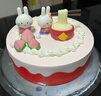 元祖（GANSO）8號福壽綿綿鮮奶蛋糕800g 生日蛋糕同城配送當日送達動(dòng)物奶油蛋糕 曬單實(shí)拍圖