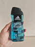 阿迪達斯 （adidas）男士沐浴露洗發(fā)水洗面奶三效合一 游泳去氯祛痘控油 旅行裝小瓶 曬單實(shí)拍圖