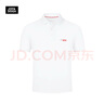 JOY&DOGA“35711”夢想系列文化衫 夏季T恤短袖翻領(lǐng) 白色POLO XL 曬單實(shí)拍圖