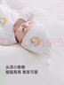 babylove嬰兒帽子春秋純棉初生寶寶胎帽新生兒護囟門(mén)帽防風(fēng)護耳產(chǎn)房用品星月守護36cm（建議0-3個(gè)月） 曬單實(shí)拍圖