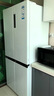 海爾（Haier）家宴500L零距離自由嵌入式十字對開(kāi)四門(mén)電冰箱家用保鮮一級能效BCD-500WGHTD49W9U1國家補貼20% 曬單實(shí)拍圖