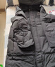鴨鴨（YAYA）王一博同款冰殼系列戶(hù)外極寒羽絨服男士新款長(cháng)款情侶加厚女外套 青光黑色【現貨速發(fā)】 XL /180充絨273克 曬單實(shí)拍圖