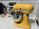 KitchenAid（凱膳怡）【政府補貼】廚師機家用進(jìn)口5QT雙碗和面揉面一體機多功能攪拌機 蜜糖黃 5KSM165PSCBF 曬單實(shí)拍圖