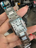 卡地亞（Cartier ）【二手99新】卡地亞（Cartier）坦克系列男表/女表W5330003/W5200005情侶腕表自動(dòng)/石英【劉德華同款】腕表 【小號鋼帶】W5200013 曬單實(shí)拍圖