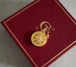 周大生黃金吊墜足金福字鏤空八寶羅盤掛墜送女友老婆紀(jì)念情人節(jié)禮物 約6.5g 曬單實(shí)拍圖