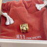 周生生黃金轉運珠XL酷黑鎖子紋足金串珠93841C定價(jià)不含繩 曬單實(shí)拍圖