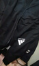 阿迪達斯 （adidas）運動(dòng)套裝男2025秋季跑步運動(dòng)套裝防風(fēng)夾克收腿褲兩件套 黑/黑 L 曬單實(shí)拍圖